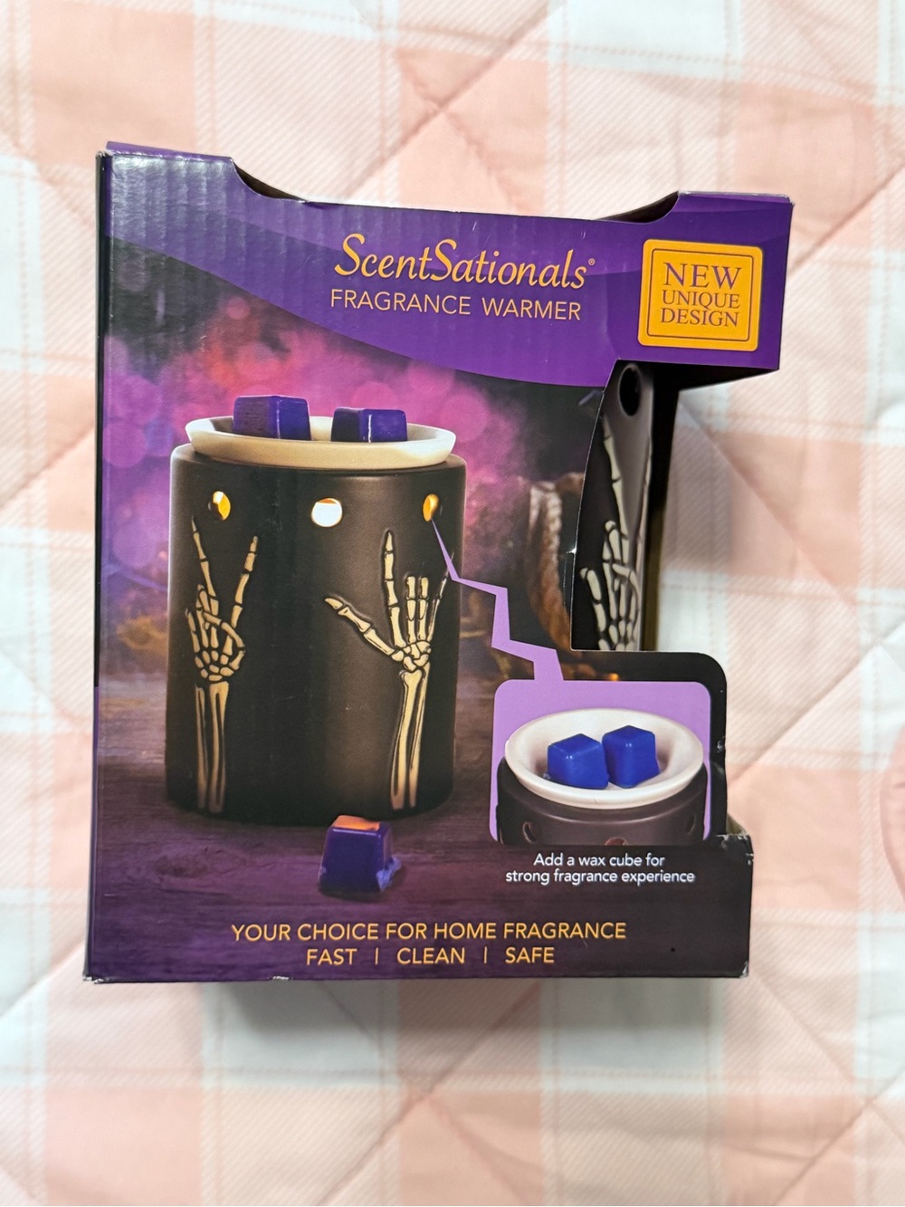 ScentSationals Black Skeleton Hand Fragrance Warmer